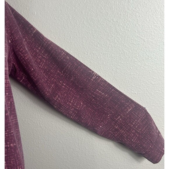 J. Jill 100% Silk Burgundy Knee Length Shift Dress Size XS (0/2) - Picture 5 of 9